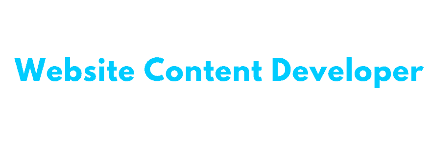 Website Content Developer